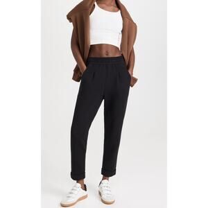 Varley Women’s The Rolled Cuffed Pant Joggers Black Sz S